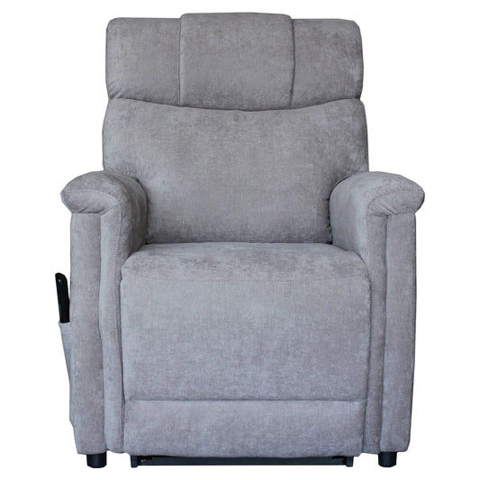 VALLI FABRIC LIFT CHAIR/ELECTRIC RECLINER/ARMCHAIR TAUPE