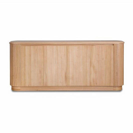 REMY NATURAL ASH 4 DOOR BUFFET SIDEBOARD IN NATURAL ASH COLOUR 200CM