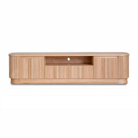 REMY NATURAL ASH TV UNIT ETU 2 DOORS 2 DRAWERS IN NATURAL ASH COLOUR 200CM