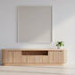 REMY NATURAL ASH TV UNIT ETU 2 DOORS 2 DRAWERS IN NATURAL ASH COLOUR 200CM - MyChocolateWood