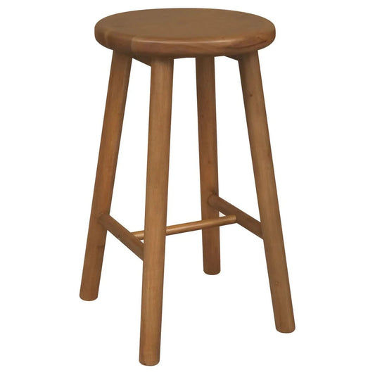 NEWPORT SOLID MAHOGANY BAR STOOL/COUNTER STOOL - BLACK - MyChocolateWood