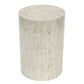 LAUSANNE MOTHER OF PEARL HAND MADE STOOL/SIDE TABLE/LAMP TABLE/ACCENT TABLE - MyChocolateWood