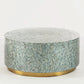 CARMINE MOTHER OF PEARL HAND MADE COFFEE TABLE - MyChocolateWood