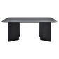 BRISCO DINING TABLE AUBERGINE COLOUR 200CM