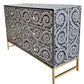 MOTHER OF PEARL ENCHANTING VINE 6 DRAWERS DRESSER - MyChocolateWood