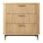 PEMBROKE OAK TIMBER 3-DRAWER CHEST OF DRAWERS NATURAL - MyChocolateWood