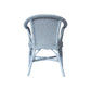 WENGLOR OCEAN BLUE RATTAN ARMCHAIR ACCENT CHAIR/ LOUNGE CHAIR - MyChocolateWood