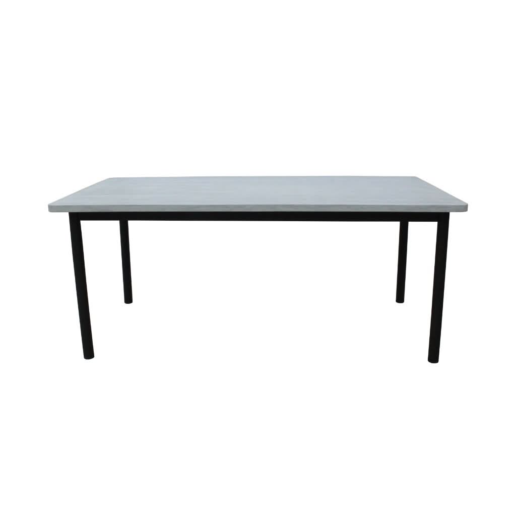 HAYLEY  OUTDOOR COFFEE TABLE CONCRETE TABLE TOP 120CM - MyChocolateWood