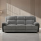COLVOS 3-SEATER ELECTRIC RECLINER SOFA GRAPHITE COLOUR - MyChocolateWood
