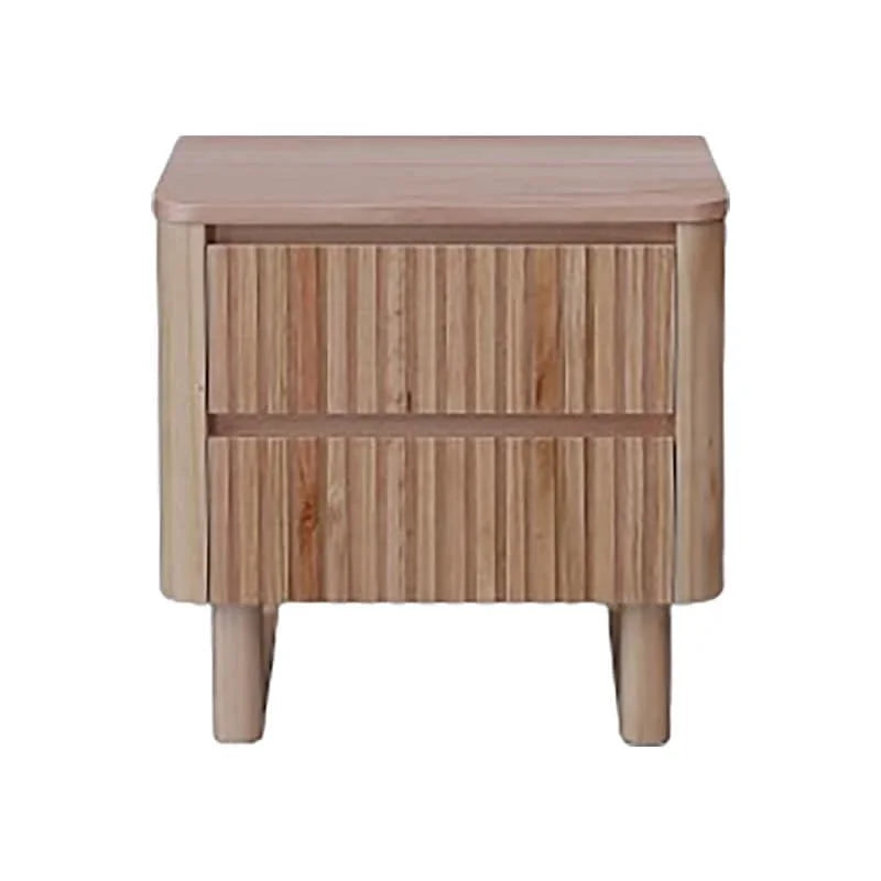 MISTRAL ASH TIMBER BEDSIDE TABLE NATURAL - MyChocolateWood
