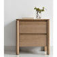 AKSEL MESSMATE TIMBER 42DRAWER BEDSIDE TABLE LIGHT SMOKE - MyChocolateWood