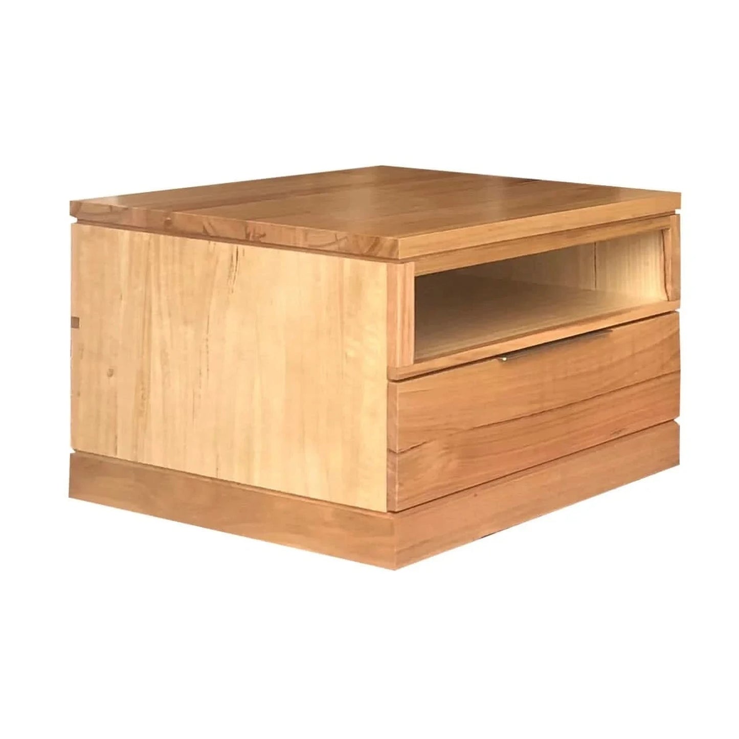 BELSIZE MESSMATE TIMBER LAMP TABLE/SIDE TABLE - NATURAL
