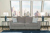 ASTOR 3 SEATER CHENILLE SOFA BED WITH QUEEN MEMORY FOAM MATTRESS ALLOY COLOUR - MyChocolateWood