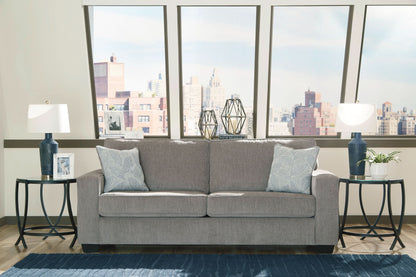 ASTOR 3 SEATER CHENILLE SOFA BED WITH QUEEN MEMORY FOAM MATTRESS ALLOY COLOUR - MyChocolateWood