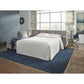 ASTOR LHF CHENILLE CHAISE WITH  SOFA BED ALLOY COLOUR (Copy) - MyChocolateWood