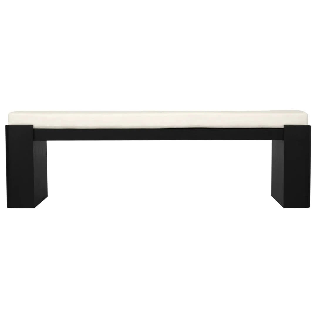 ADELLE SOLID MINDI TIMBER BENCH - LARGE - WALNUT 160CM - MyChocolateWood