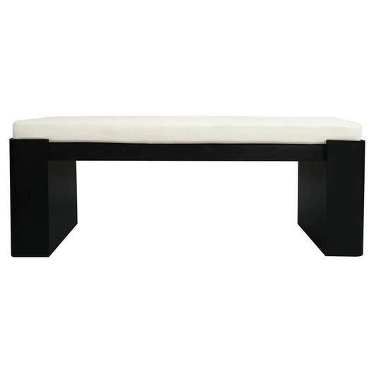 ADELLE SOLID MINDI TIMBER BENCH -SMALL - ALMOND 130CM - MyChocolateWood
