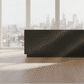 APOLLO SOLID WHITE CEDAR (MINDI WOOD) BUFFET/SIDEBOARD 4 DOORS - BLACK - MyChocolateWood