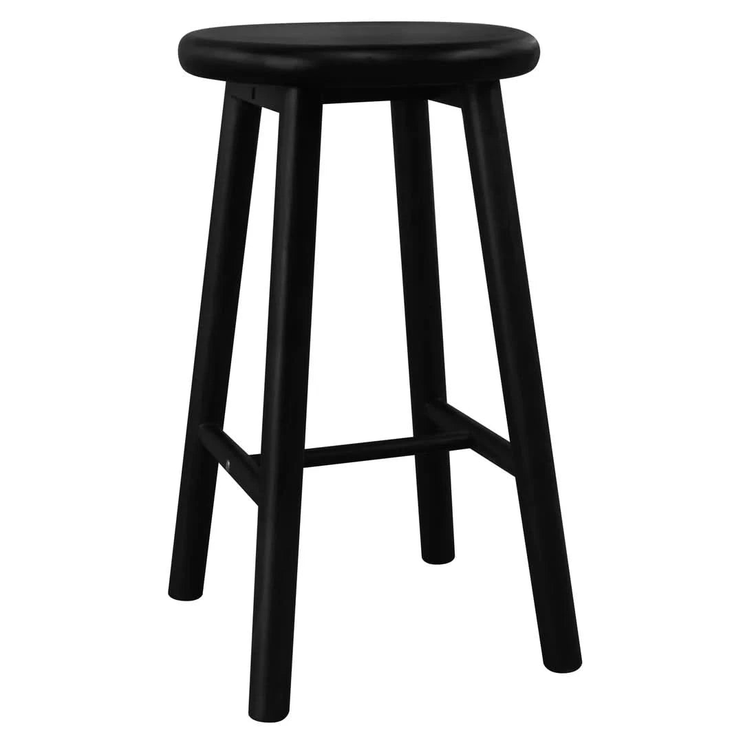 NEWPORT SOLID MAHOGANY BAR STOOL/COUNTER STOOL - WALNUT (Copy) - MyChocolateWood