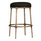 SOREN KITCHEN STOOL - BRASS /BLACK COTTON - MyChocolateWood