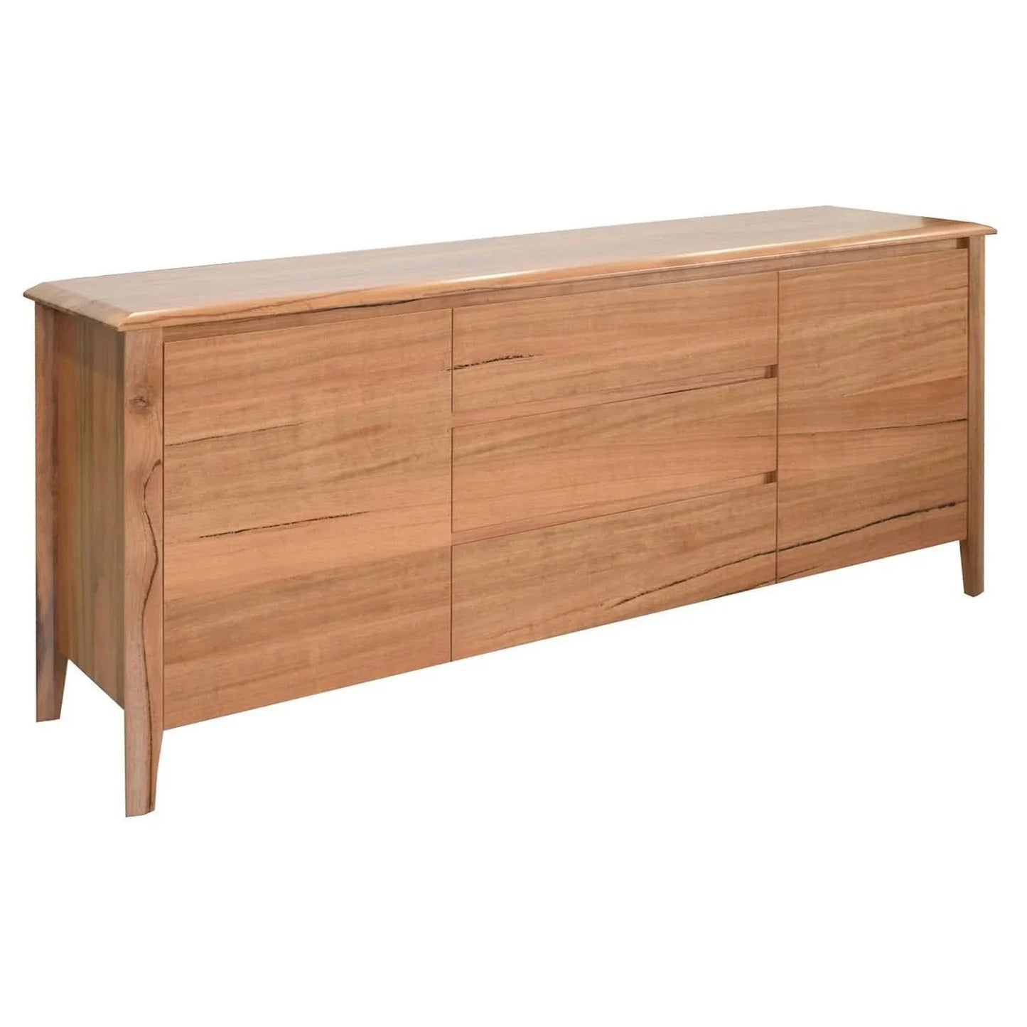 BOLZANO MARRI TIMBER BUFFET/SIDEBOARD 2 DOORS 3 DRAWERS NATURAL 180CM