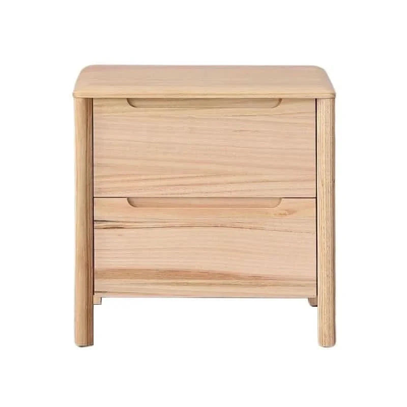 AMIAS NATURAL ASH TIMBER BEDSIDE TABLE - MyChocolateWood