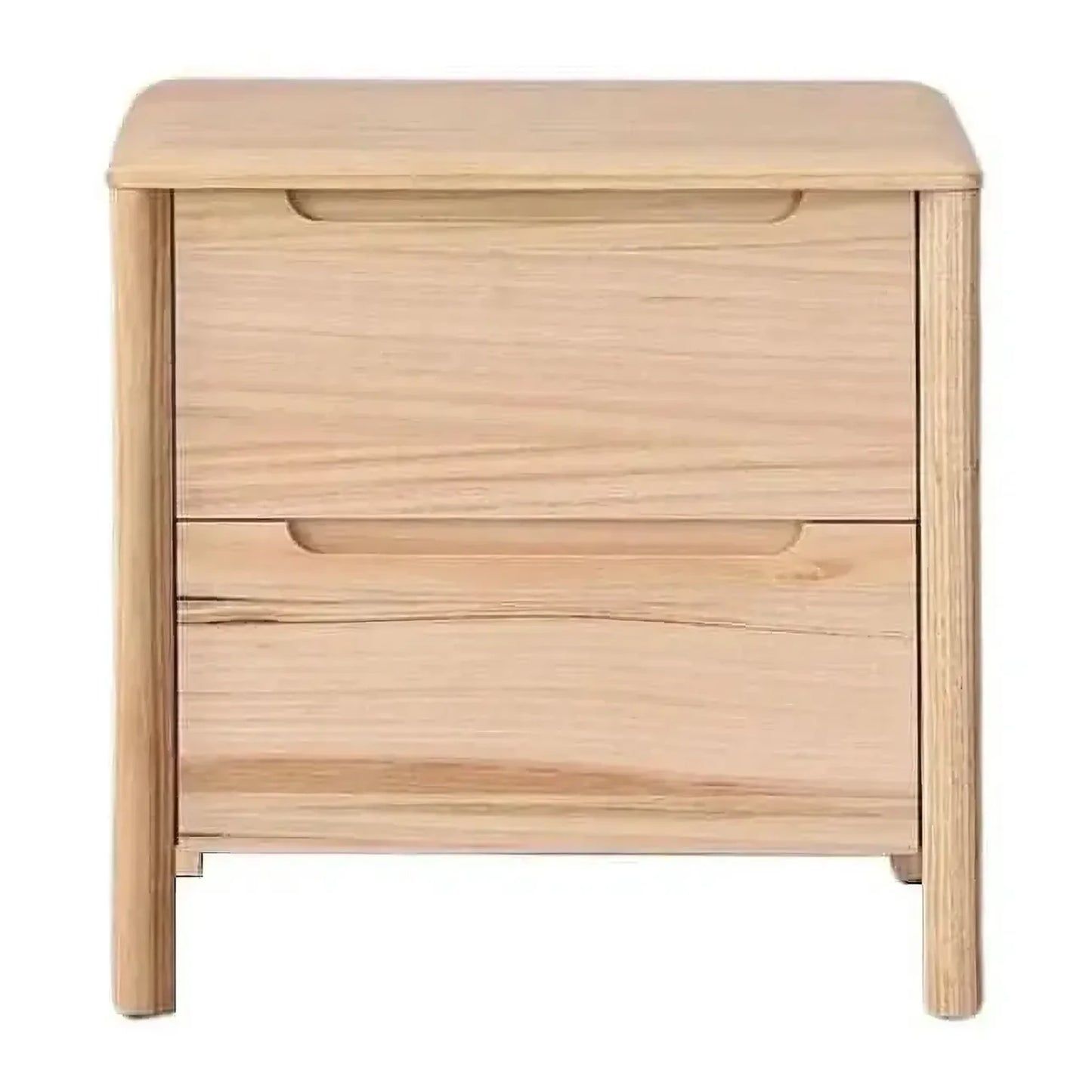 AMIAS NATURAL ASH TIMBER BEDSIDE TABLE