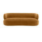BEECHAM 3-SEATER CHENILLE SOFA BUTTERSCOTCH - MyChocolateWood