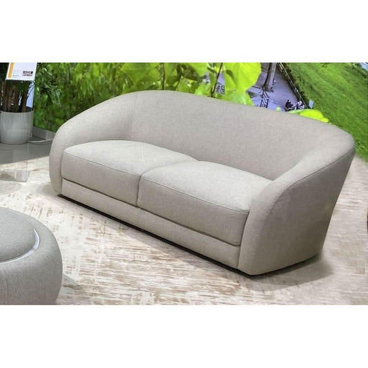 PICKARD PLYWOOD & EUCALYPTUS 2-SEATER SOFA LINEN COLOUR - MyChocolateWood