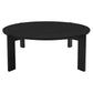 ADELLE SOLID MINDI WOOD ROUND COFFEE TABLE NATURAL 110CM (Copy) - MyChocolateWood