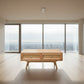 HADLEIGH OAK & RATTAN 2-DRAWER COFFEE TABLE NATURAL - MyChocolateWood