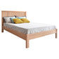 Belmira Messmate Timber Bed in Natural - Chocolate Wood