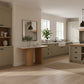 CASPIAN OAK OVAL HALL TABLE/ CONSOLE TABLE NATURALWOODEN LEGS/ WHITE CERAMIC TOP - MyChocolateWood
