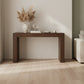 HUDSON SOLID MINDI WOOD 1-DRAWER CONSOLE TABLE/HALL TABLE WALNUT - MyChocolateWood
