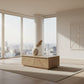 MONTCLAIRE PARQUETRY TIMBER COFFEE TABLE NATURAL - MyChocolateWood