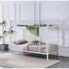 CURZON SINGLE OVER SINGLE BUNK BEDS WHITE