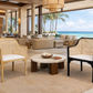 JOSE ELMWOOD HAMPTON STYLE TUB CHAIR IN NATURAL - MyChocolateWood