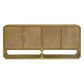 DELGARDO 4-DOOR BUFFET/SIDEBOARD BRUSHED ANTIQUE GOLD - MyChocolateWood