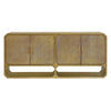 DELGARDO 4-DOOR BUFFET/SIDEBOARD BRUSHED ANTIQUE GOLD