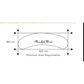 LUCILLE FABRIC 3-PIECE  CURVED LOUNGE SOFA CHAMPAGNE - MyChocolateWood