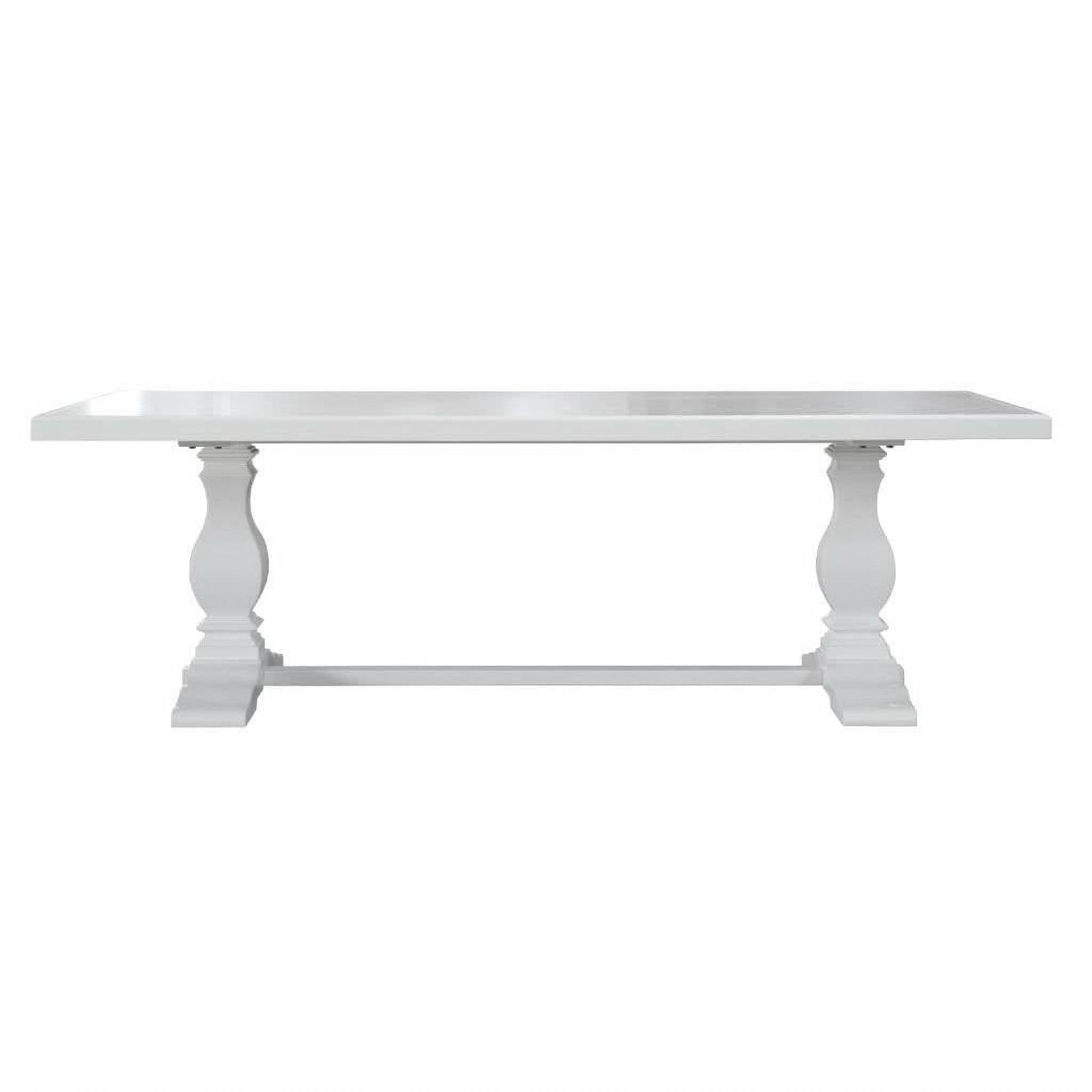 Sherborne Acacia Wood Dining Table 270cm - Chocolate Wood