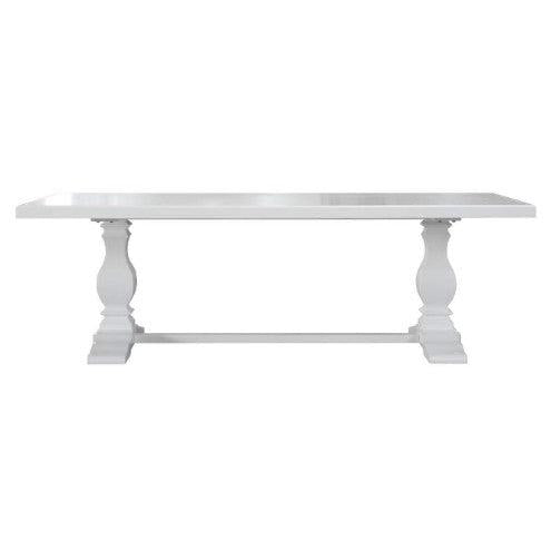 SHERBORNE ACACIA WOOD DINING TABLE 240CM - MyChocolateWood