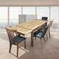 DARI TASSIE OAK SIDE EXTENSION DINING TABLE 150/250CM - MyChocolateWood