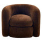 Brierly Fabric Armchair/Tub Chair - Walnut Brown