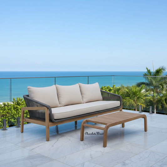 Carrera Acacia Wood Outdoor Coffee Table