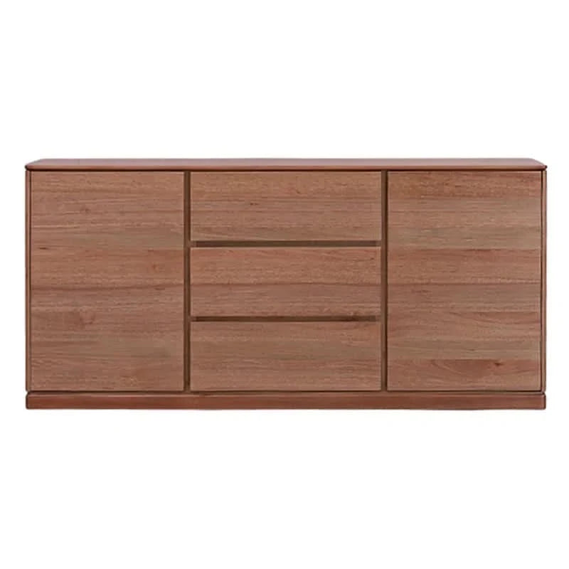 GILHELM ASH TIMBER BUFFET/SIDEBOARD 2 DOORS 3 DRAWERS LIGHT WALNUT 180CM - MyChocolateWood