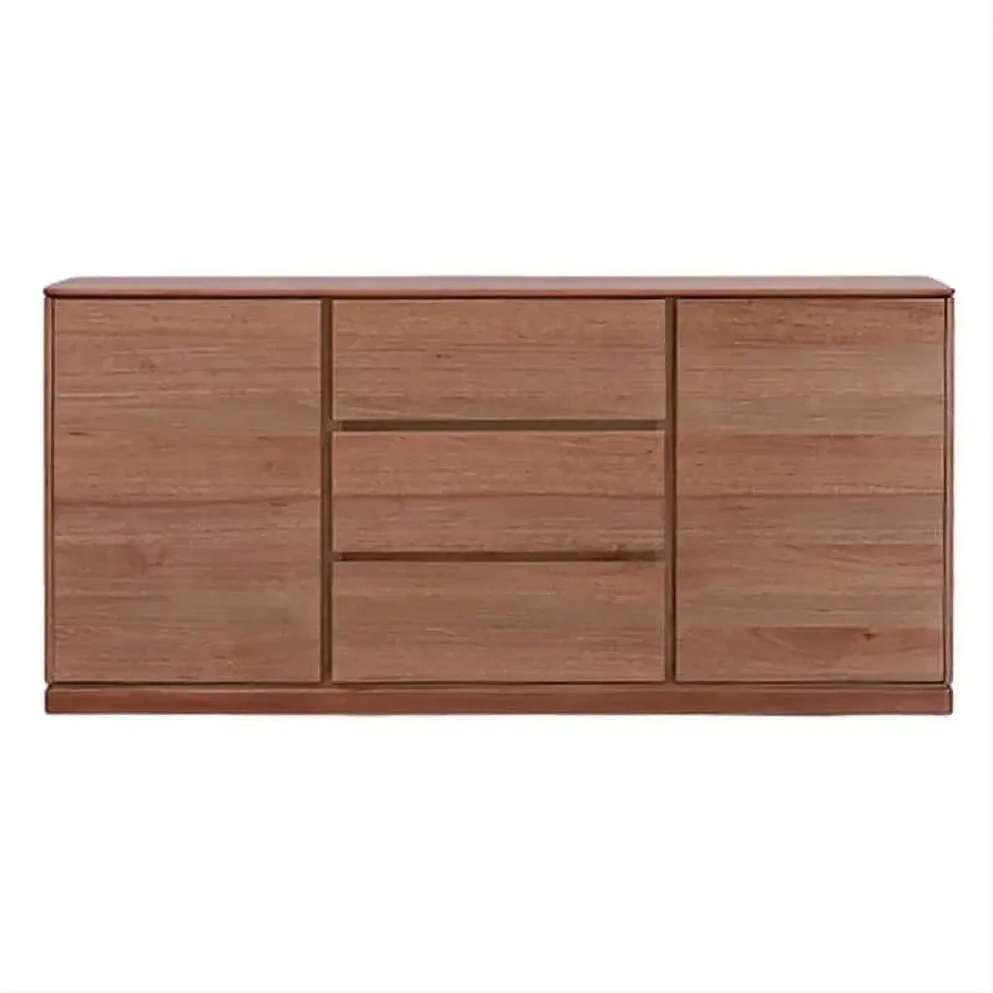 GILHELM ASH TIMBER BUFFET/SIDEBOARD 2 DOORS 3 DRAWERS LIGHT WALNUT 180CM
