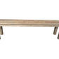 NEW MADRID RUSTIC COUNTRY BENCH RECYCLED ELM WOOD TIMBER FARMHOUSE 175CM - MyChocolateWood