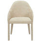 CHALMERS FABRIC DINING CHAIR BEIGE - MyChocolateWood