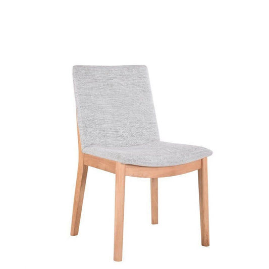 REMY NATURAL ASH DINING TABLE IN NATURAL ASH COLOUR 220CM WITH 8 KIPLING CHAIRS - MyChocolateWood